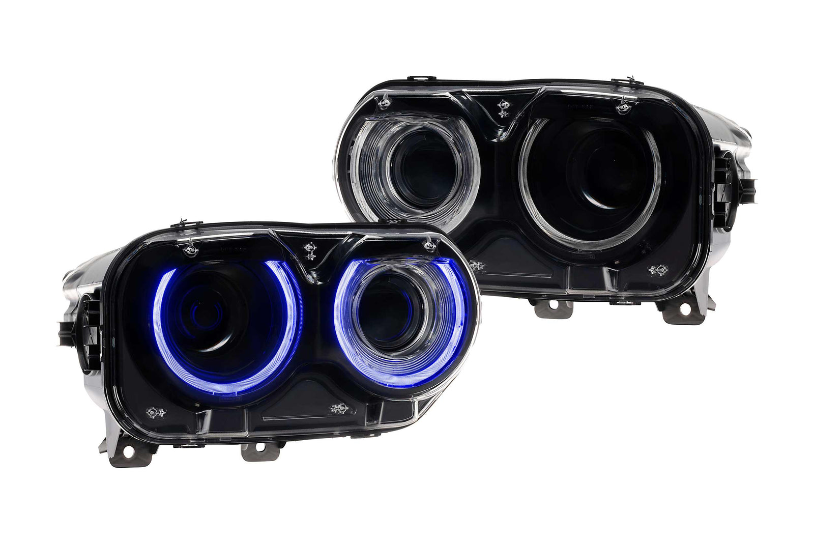 Morimoto - XRGB LED Headlights: Dodge Challenger (15-23 / RGB / Set) - LF495