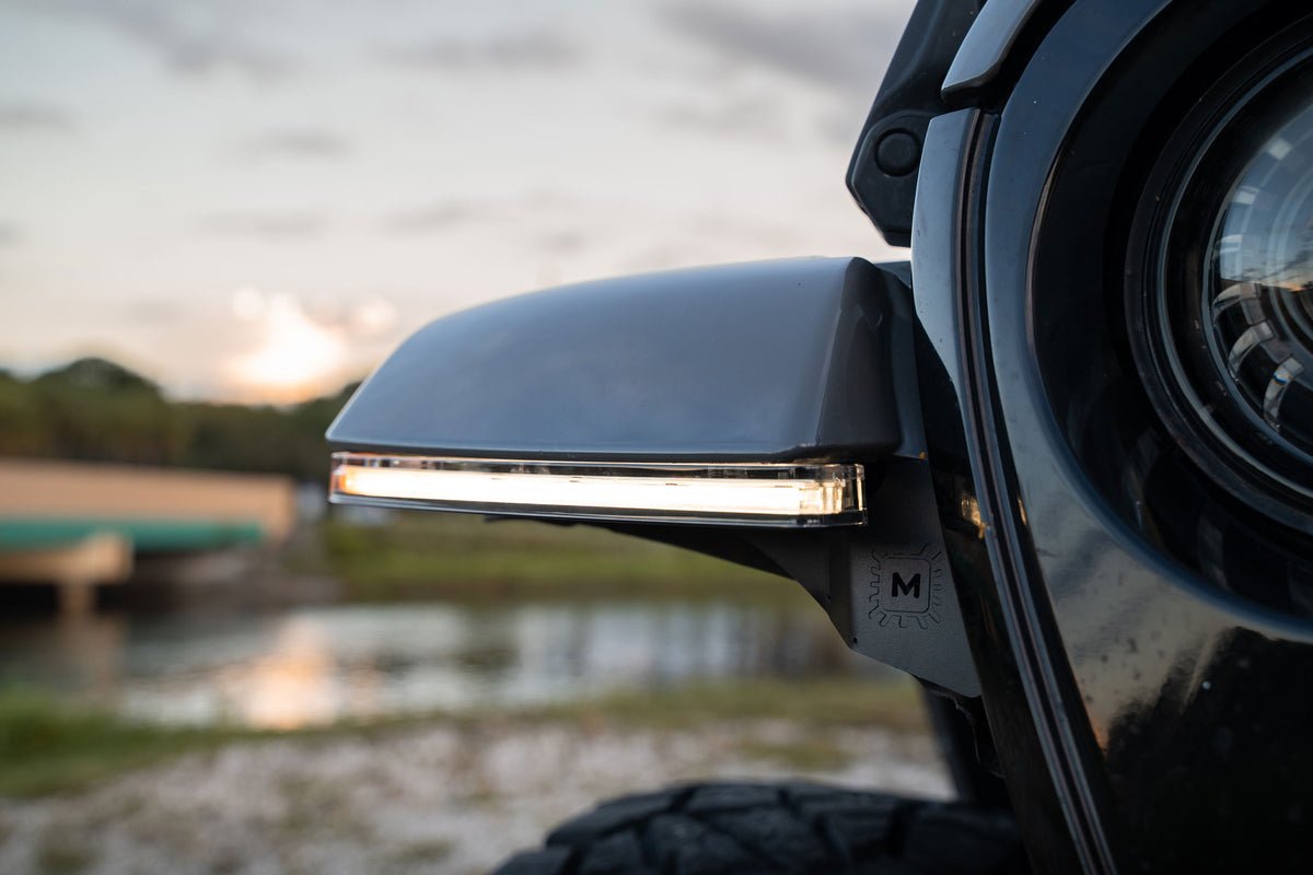 Morimoto - XRGB Standard Jeep JL / JT Fender Flare Chop Kit (Set) - LF480