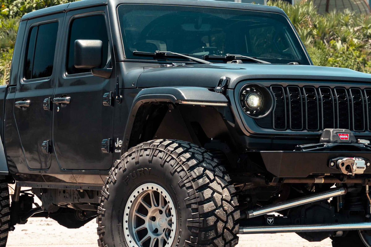 Morimoto - XRGB High Line Jeep JL / JT Fender Flare Chop Kit (Set) - LF481