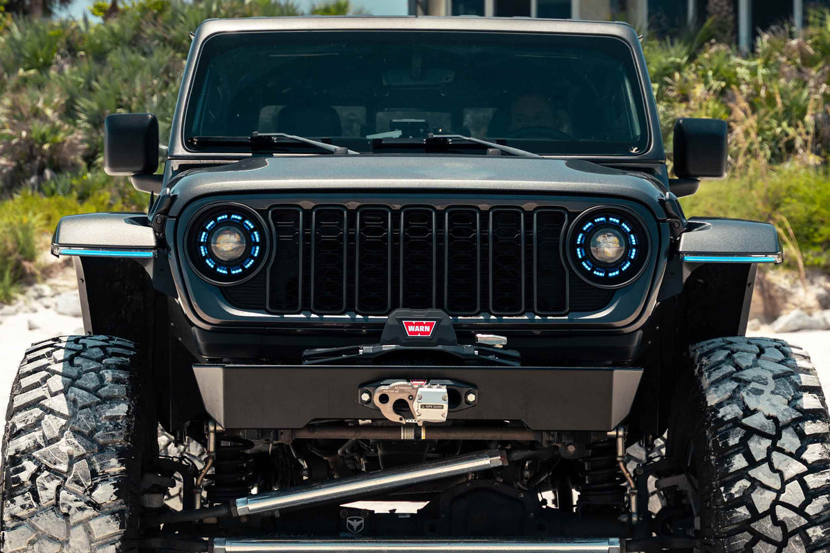 Morimoto - XRGB High Line Jeep JL / JT Fender Flare Chop Kit (Set) - LF481