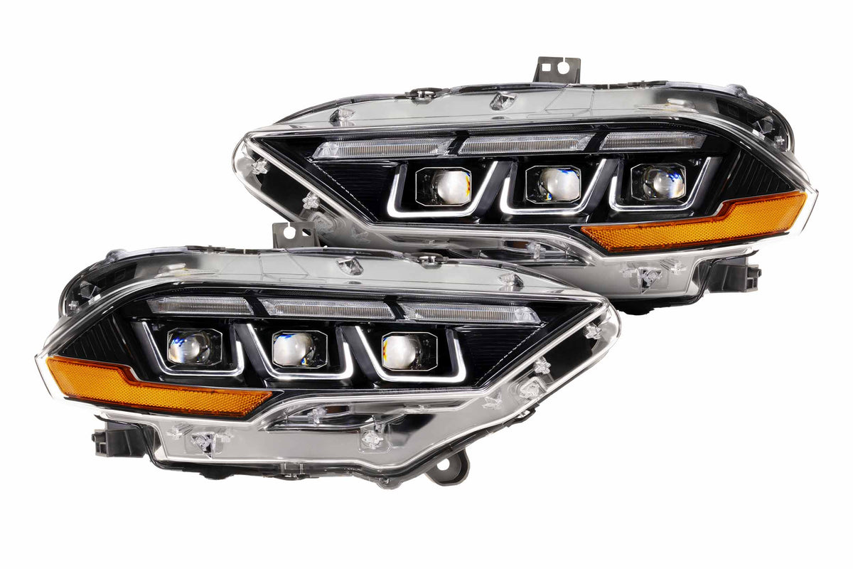 Morimoto - XB LED Headlights: 18-23 Ford Mustang (Gen II / Set) - LF2-414