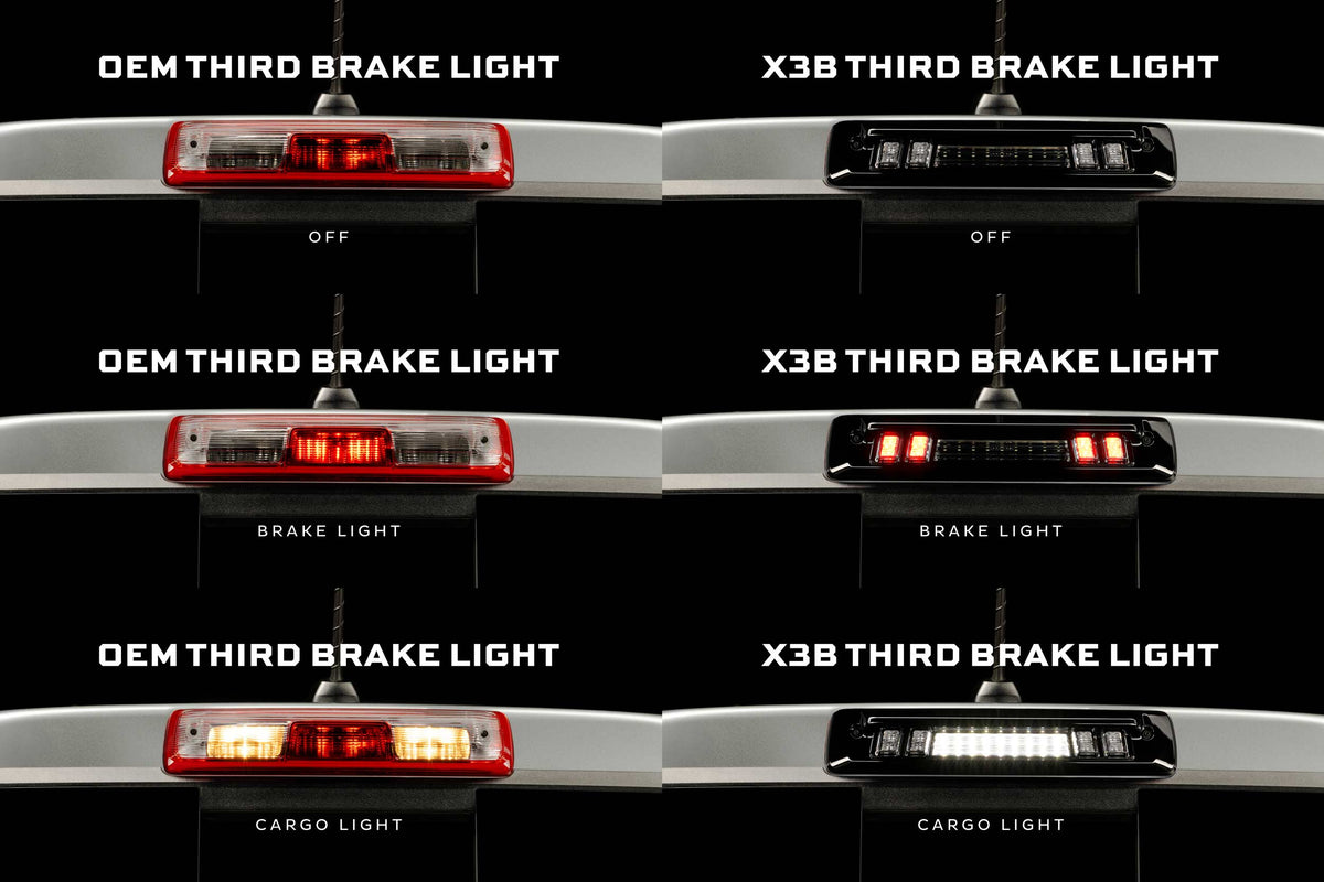 Morimoto - X3B LED Third Brake Light: 2015+ Colorado/Canyon - X3B55