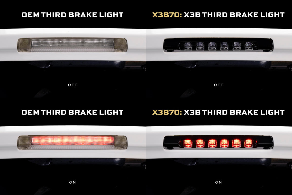 Morimoto - X3B LED Third Brake Light: 10-24 Toyota 4Runner - X3B70