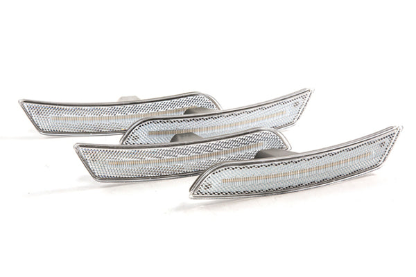 Diode Dynamics 16-21 Chevrolet Camaro LED Sidemarkers Clear (set) - DD5061 for 2016-2024 Chevrolet Camaro - front view