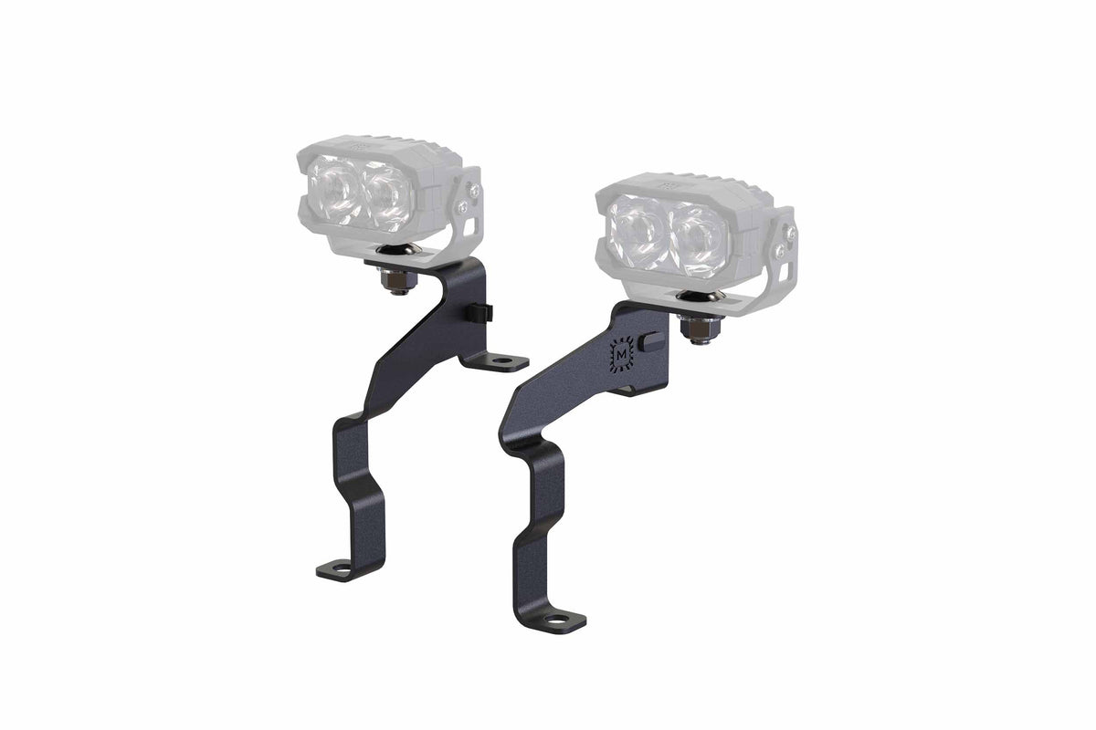 Morimoto - Ditch Light Brackets: Ford Super Duty (2023+) - BAF141