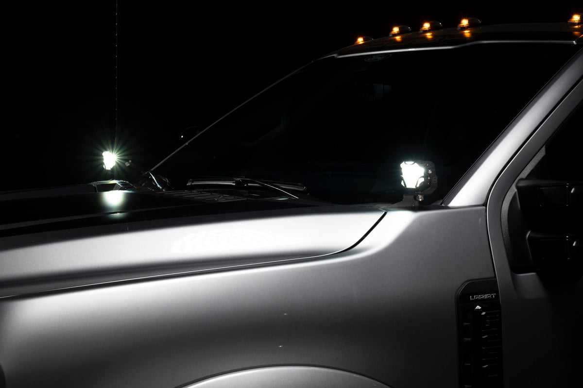 Morimoto - Ditch Light Brackets: Ford Super Duty (2023+) - BAF141
