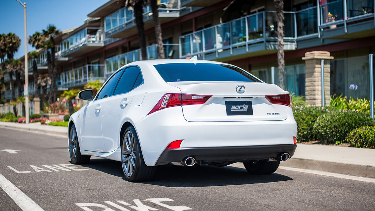 Borla 14-16 Lexus IS 250/350 2.5L/3.5L Automatic/Manual Trans RWD 4 door S-Type Axle back Exhaust