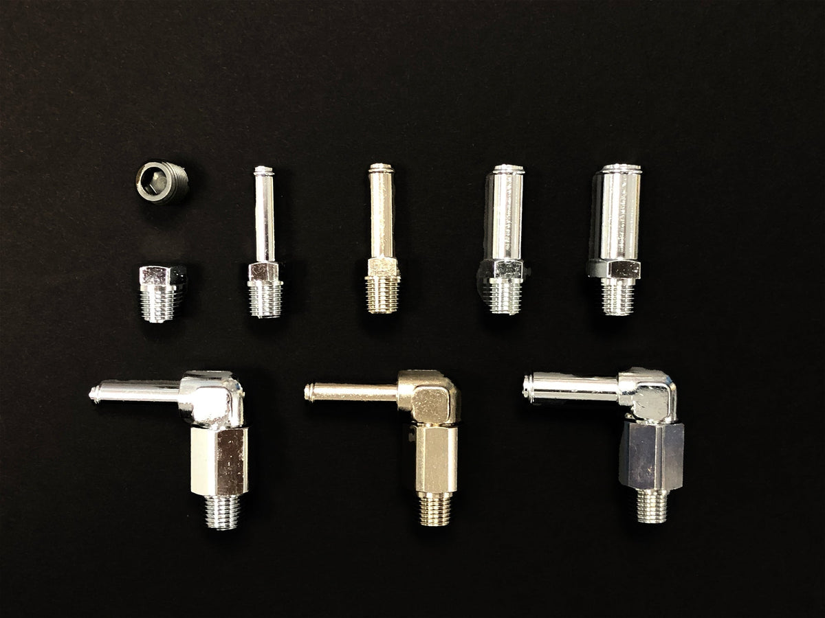 GReddy - GReddy - 1/8 BSPT Vacuum Hose Fitting(s) - (also New AN Fittings) - 11908610