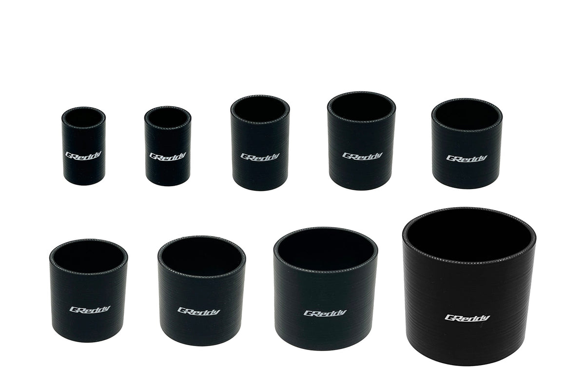 GReddy - GReddy Silicone Straight Hose(s) - Black - 11900841