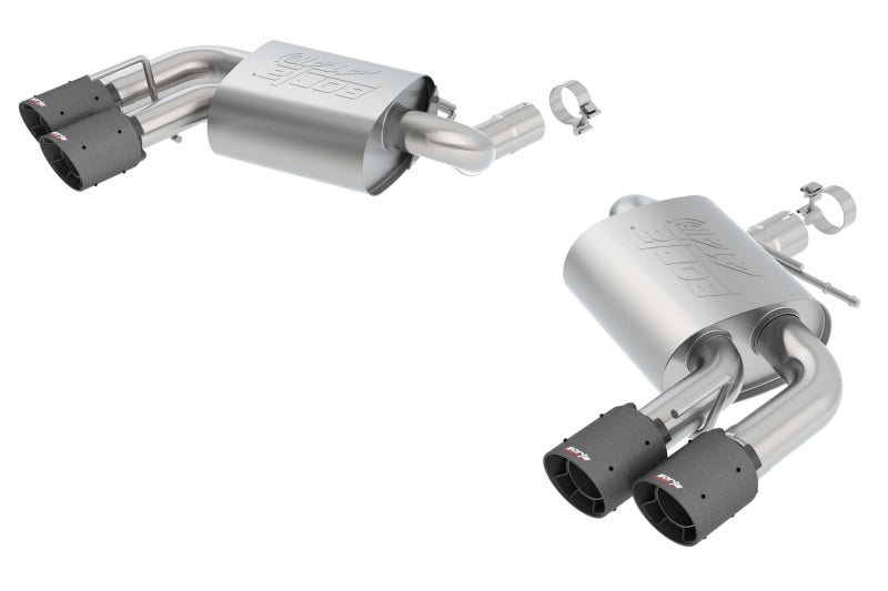 Borla 2016 Chevy Camaro SS V8 AT/MT ATAK Rear Section Exhaust w/o Dual Mode Valves - 11921CFBA