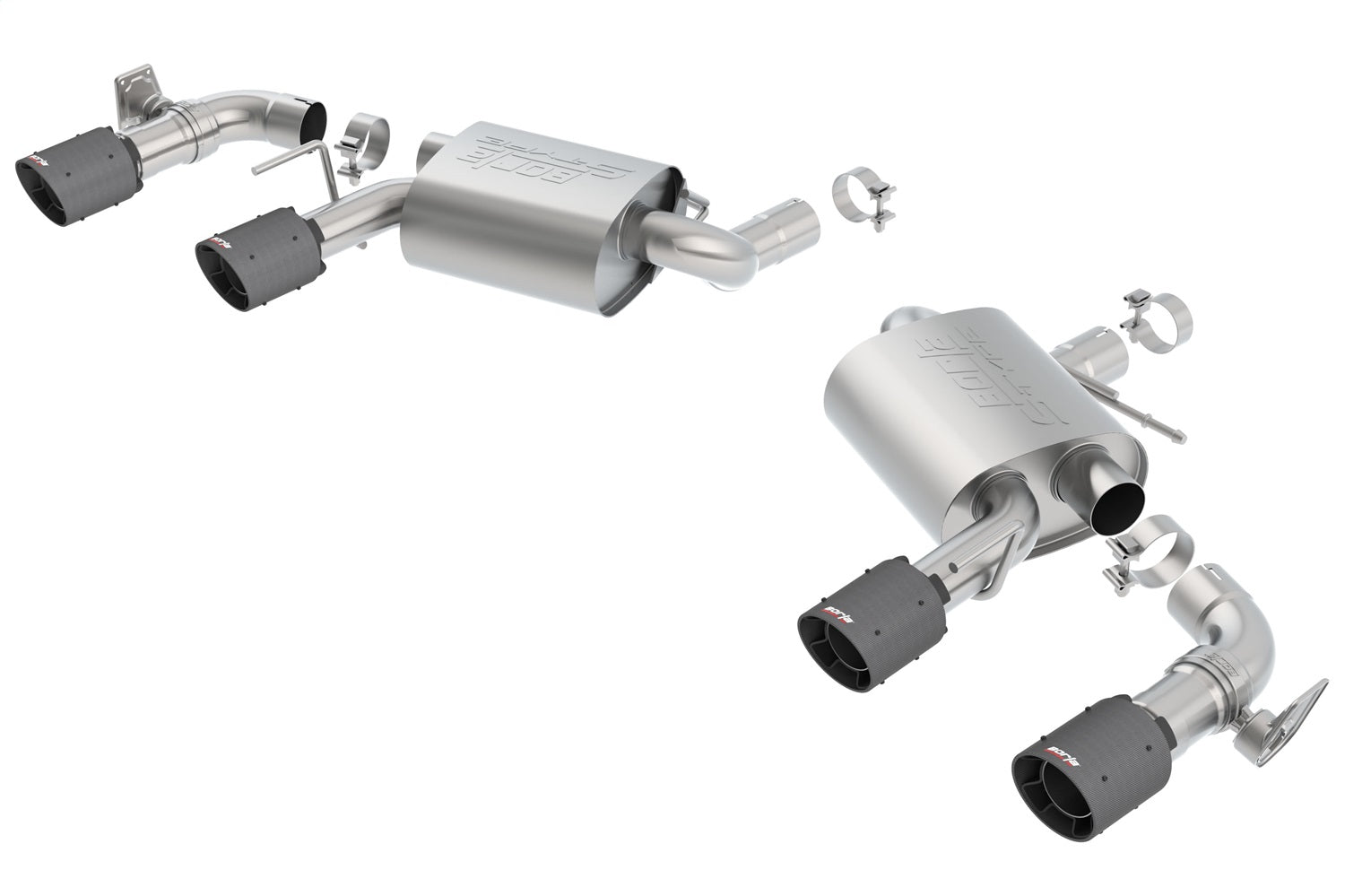 Borla 2016-2017 Chevrolet Camaro SS AT/MT RWD S-type Exhaust (w/ Dual Mode Valves)