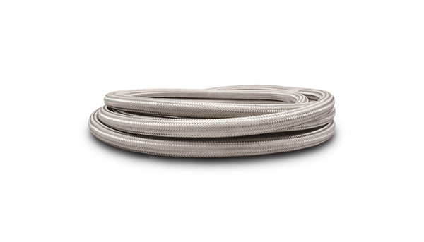Vibrant -10 AN SS Braided Flex Hose (5 foot roll) - 11940