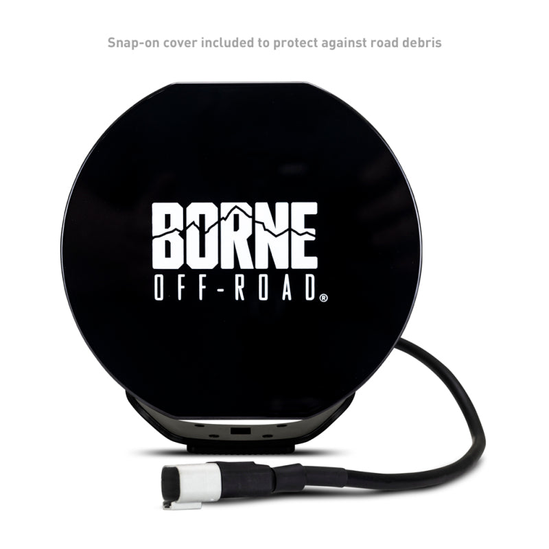 Borne Off-Road Light (Kit of 2) 7in Round - BNLT-RD7-2