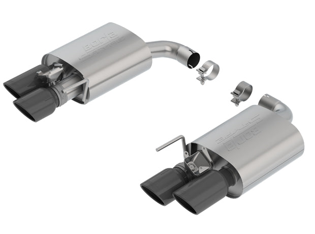 Borla 18-23 Ford Mustang GT 5.0L AT/MT 2.5in S-Type Axle Back Exhaust w/ Valves