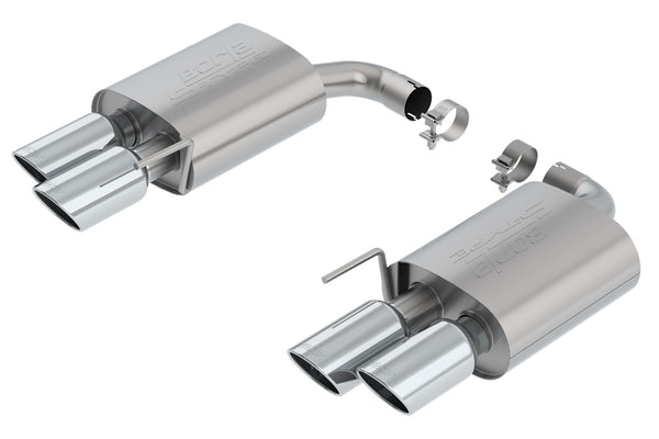 Borla 18-23 Ford Mustang GT 5.0L AT/MT 2.5in S-Type Exhaust w/o Valves (Rear Section Only)