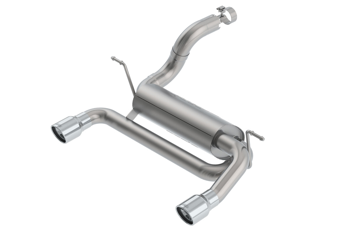 Borla 18-23 Jeep Wrangler JL/JLU 2.0L 4Cyl 2DR/4DR Touring Axle Back Exhaust w/ 3.5in Tips