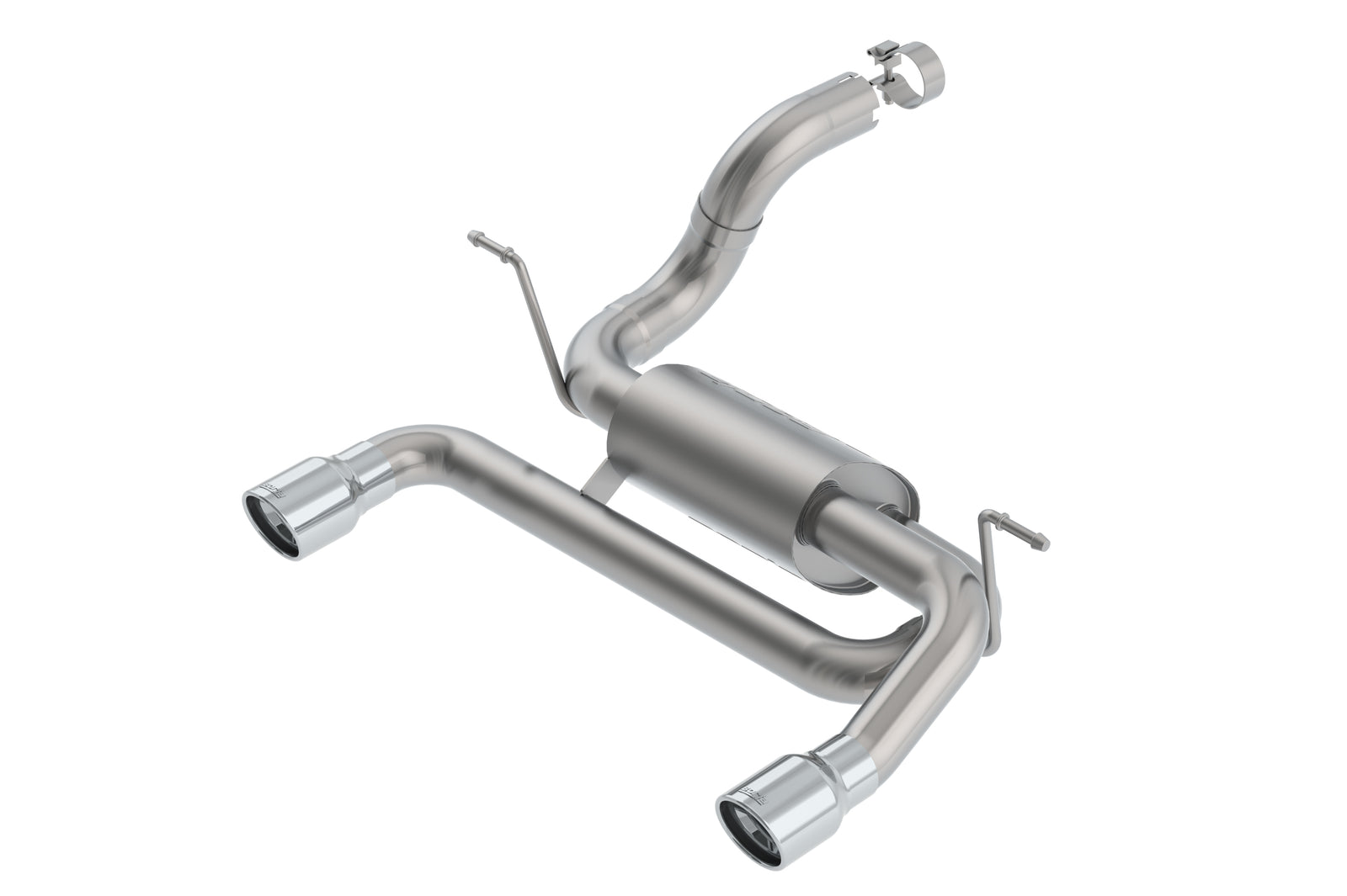 Borla 18-23 Jeep Wrangler JL/JLU 2.0L 4Cyl 2DR/4DR Axle Back Exhaust S-Type w/ 3.5in Tips