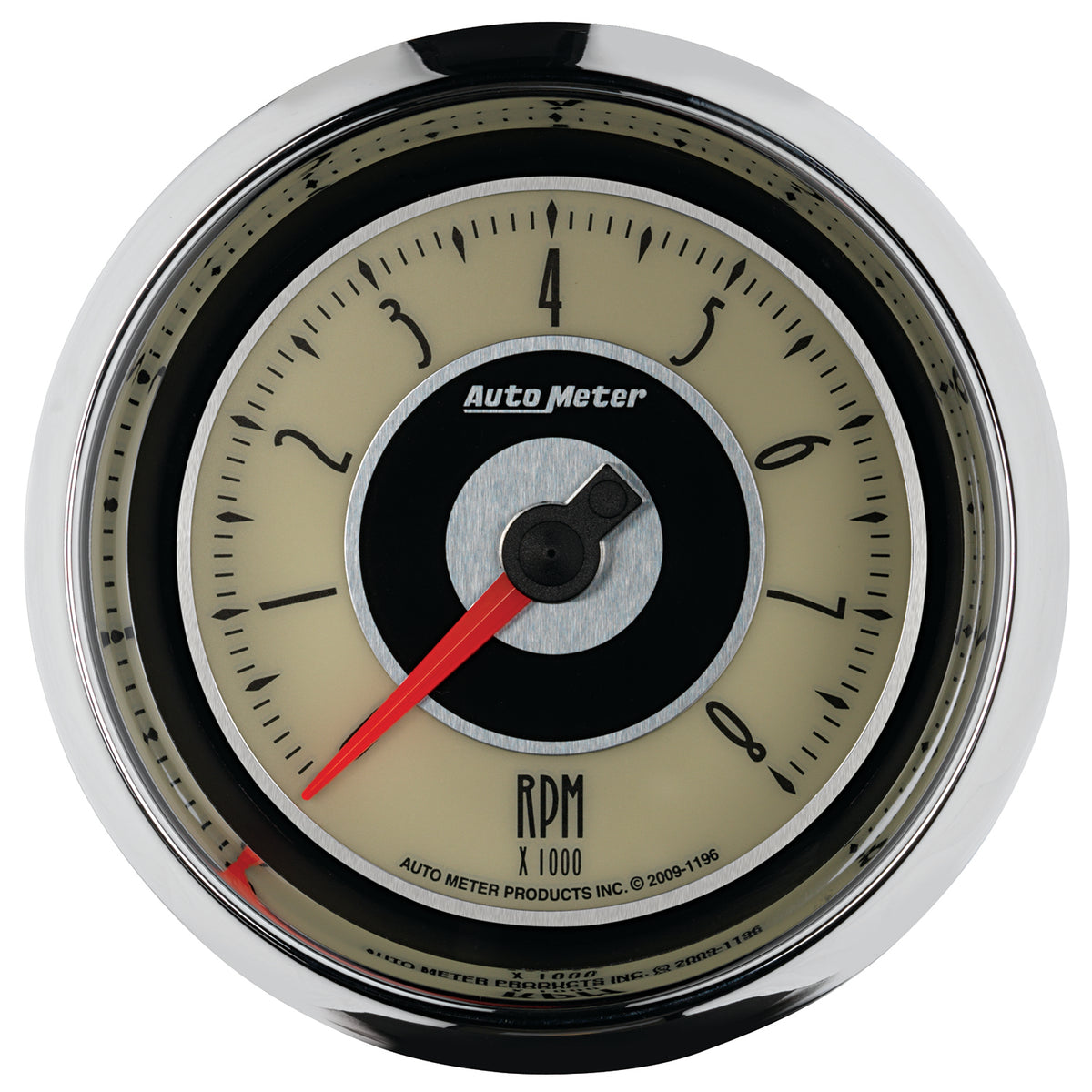 Autometer Cruiser In-Dash Tachometer 3 3/8in 8k RPM Gauge - 1196