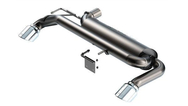 Borla 21-25 Ford Bronco 2.3L 4WD S-Type Axle Back Exhaust w/ Bright Chrome Tips