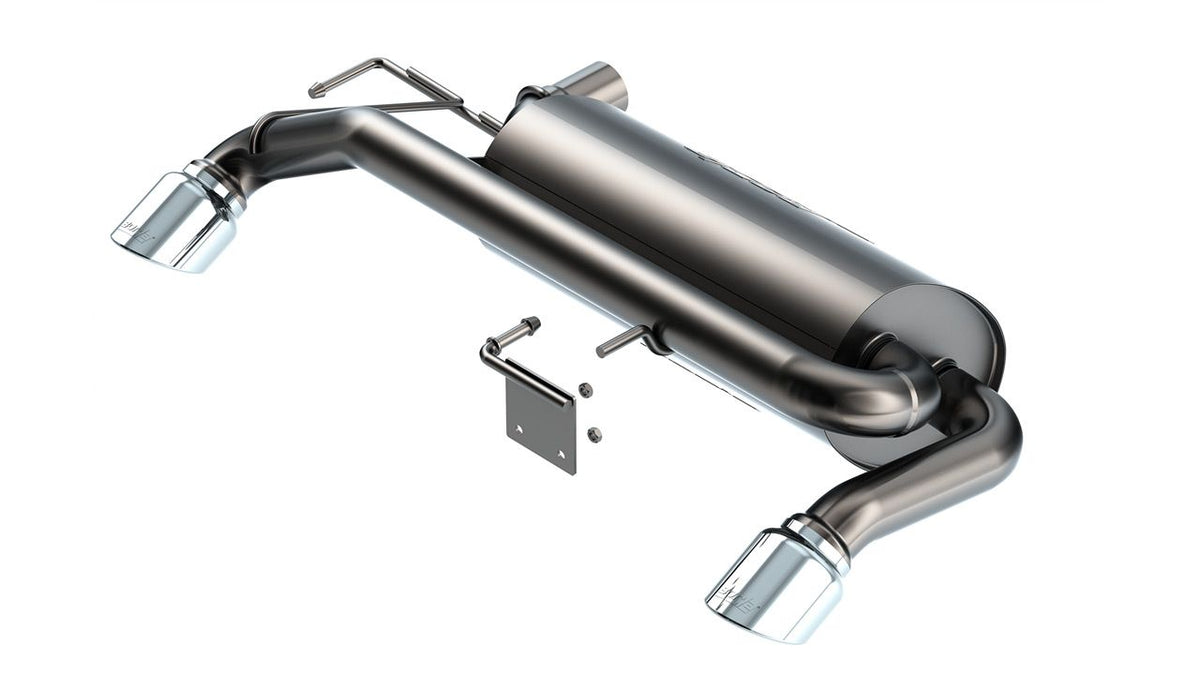 Borla 21-25 Ford Bronco 2.7L V6 4WD Touring Axle Back Exhaust w/ Bright Chrome Tips