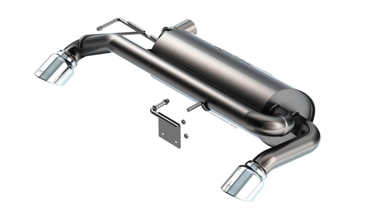 Borla 21-25 Ford Bronco 2.7L V6 4WD Touring Axle Back Exhaust w/ Bright Chrome Tips