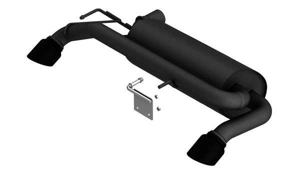 Borla 21-25 Ford Bronco 2.7L V6 4WD S-Type Axle Back Exhaust w/ Black Coated Tips