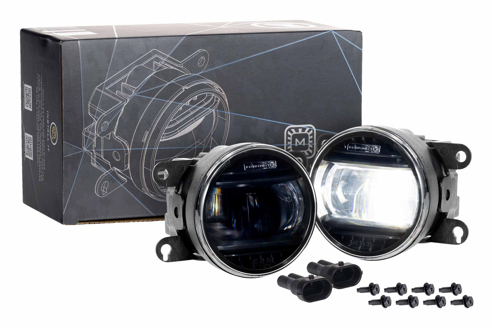 Morimoto - XB Evo Fog Lights: Type S (Set / White) - LF090