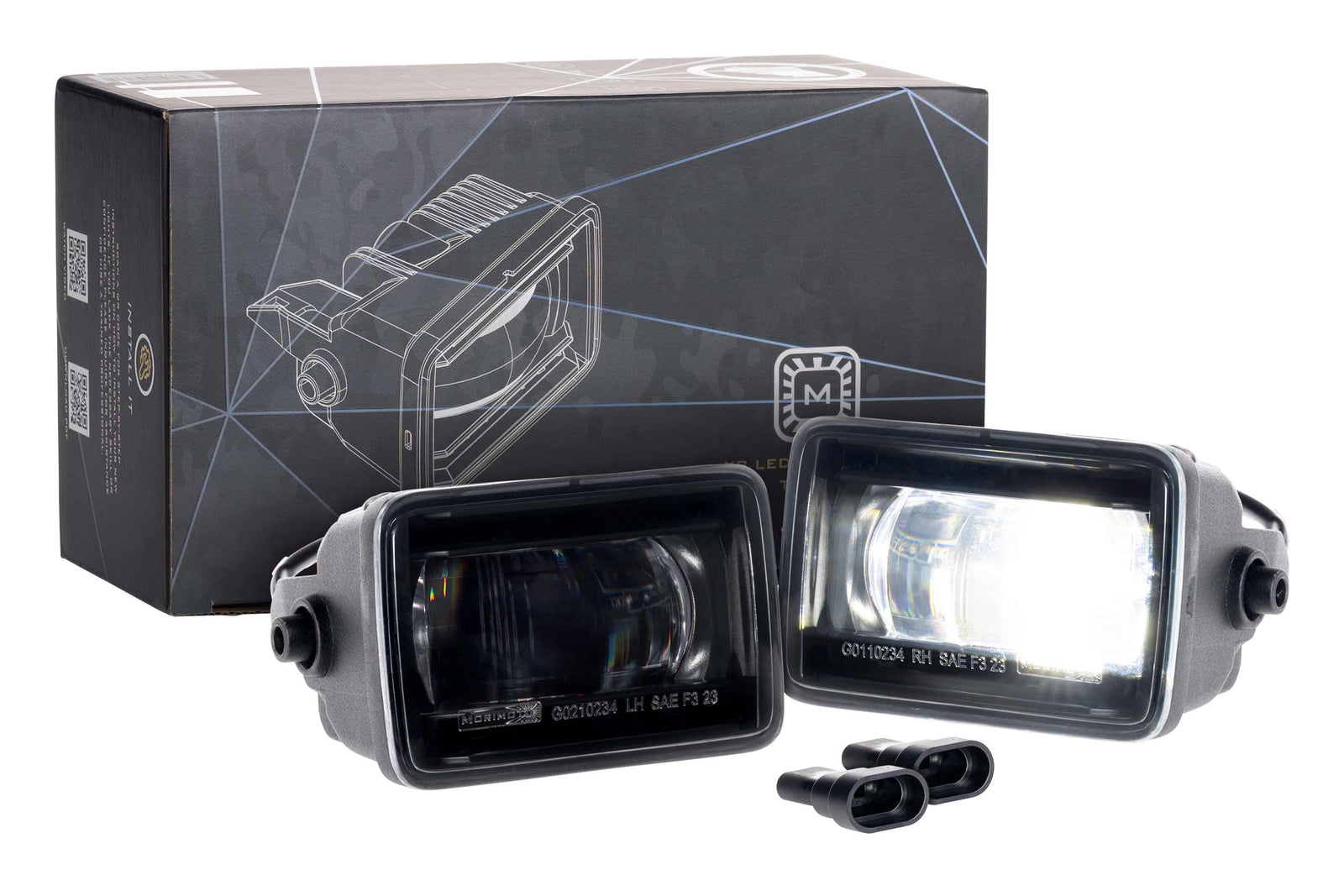 Morimoto - XB Evo Fog Lights: Type F2 (Set / White) - LF094