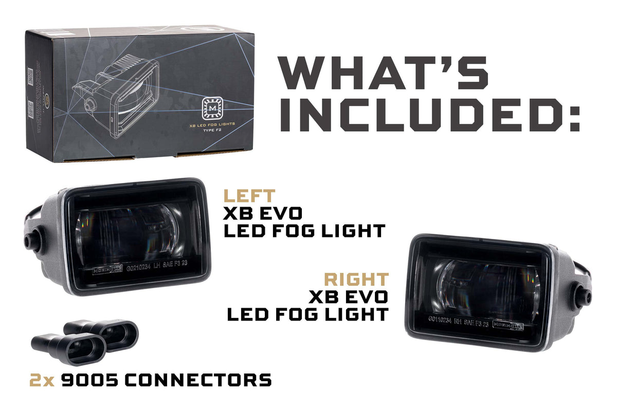 Morimoto - XB Evo Fog Lights: Type F2 (Set / White) - LF094