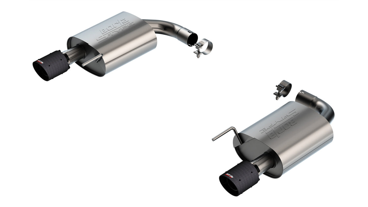 Borla 2024 Ford Mustang GT 5.0L V8 w/o Active Exhaust S-Type Axle-Back Exhaust System