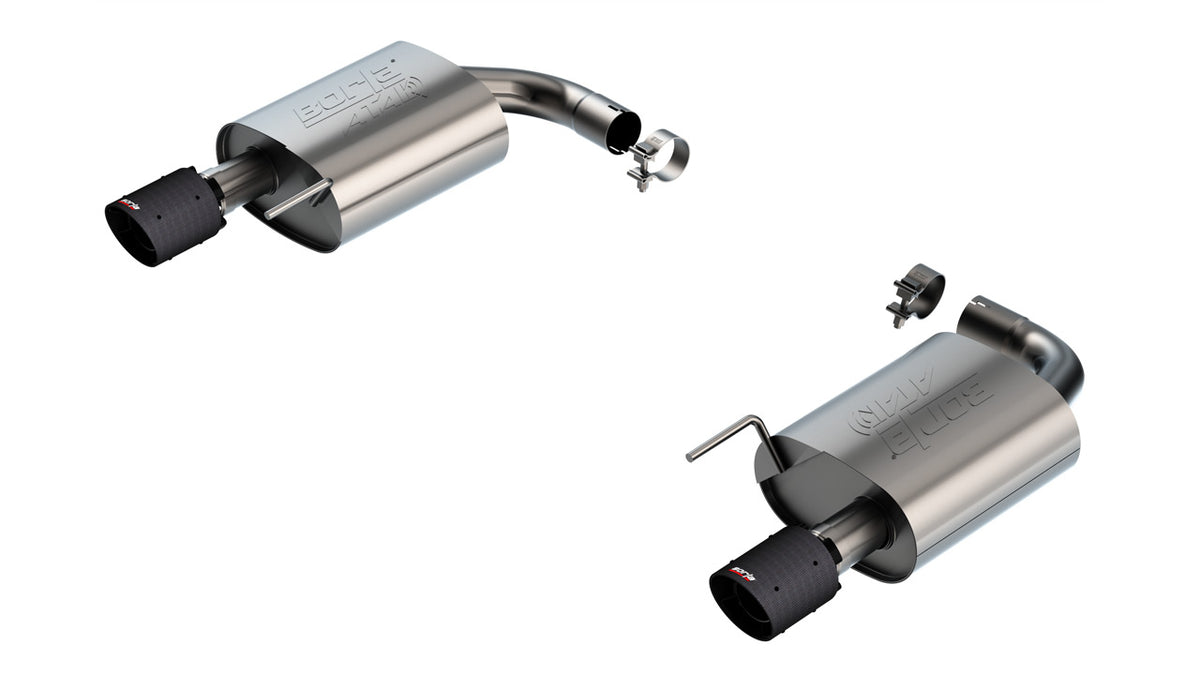 Borla 2024 Ford Mustang GT 5.0L V8 w/o Active Exhaust ATAK Axle-Back Exhaust System