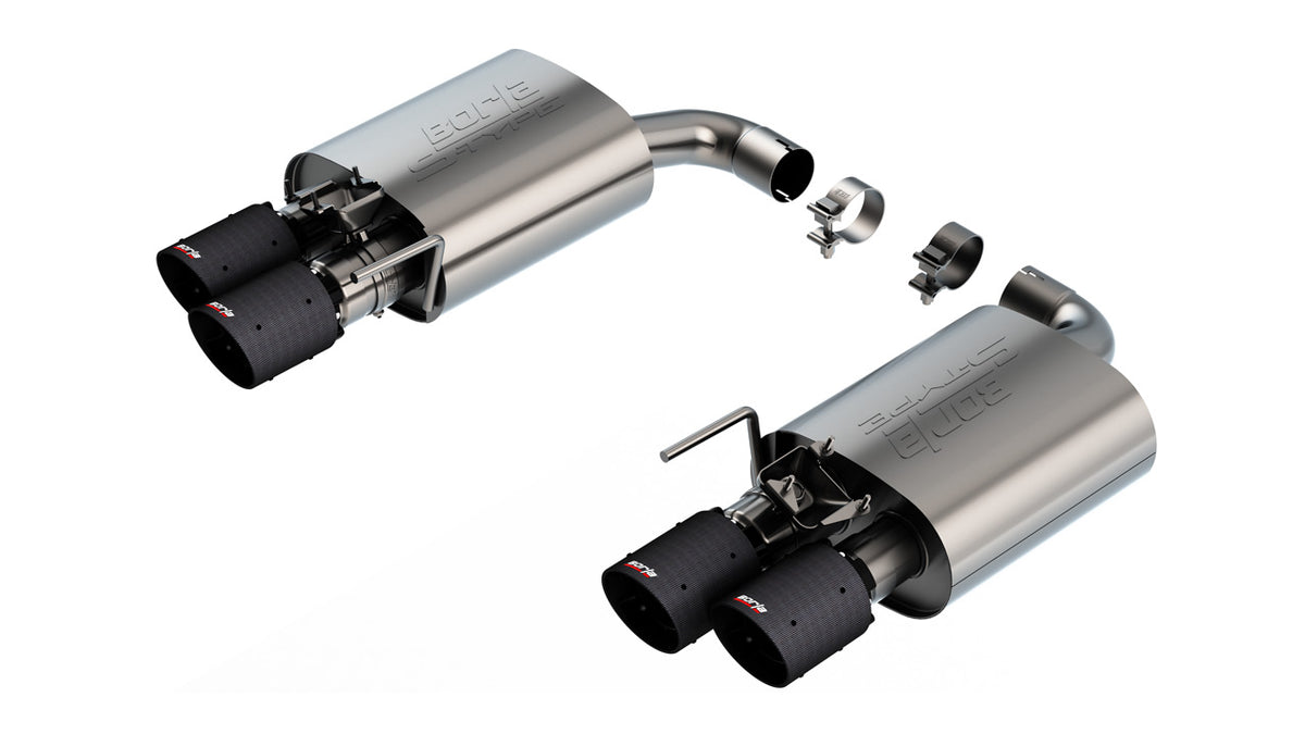 Borla 2024 Ford Mustang GT 5.0L V8 w/ Active Exhaust S-Type Axle-Back Exhaust System