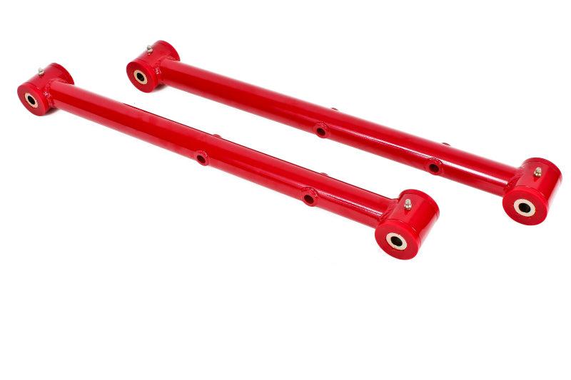 BMR 64-72 A-Body Non-Adj. Lower Control Arms (Polyurethane) - Red - TCA034R