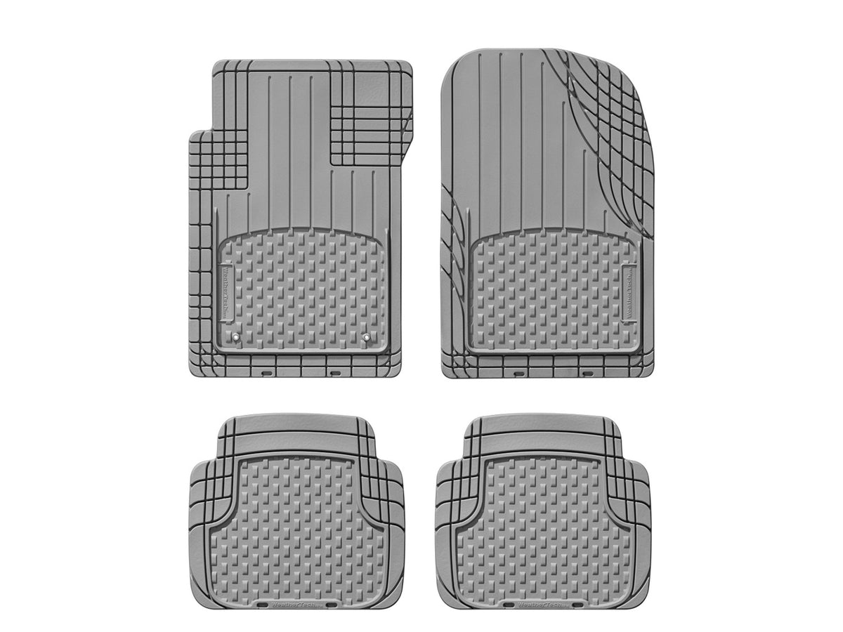 Weathertech - Universal All Vehicle Mat - Gray Front And Rear - 11AVMSGCA