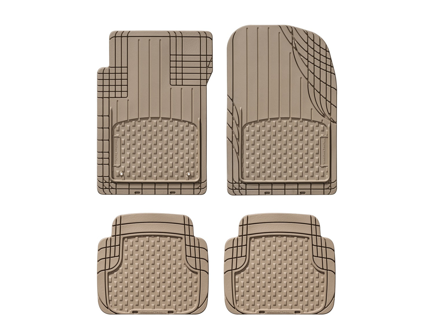 Weathertech - Universal All Vehicle Mat - Tan Front And Rear - 11AVMSTCA