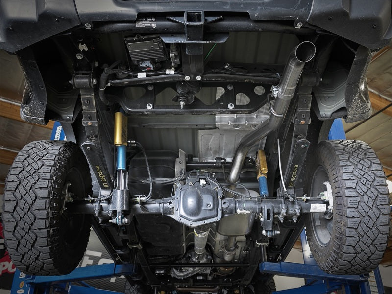 aFe MACH Force-Xp Hi-Tuck 3in. 409 SS C/B Exhaust 15-18 GM Colorado/Canyon L4-2.5L/V6-3.6L - Raw Tip - 49-44099