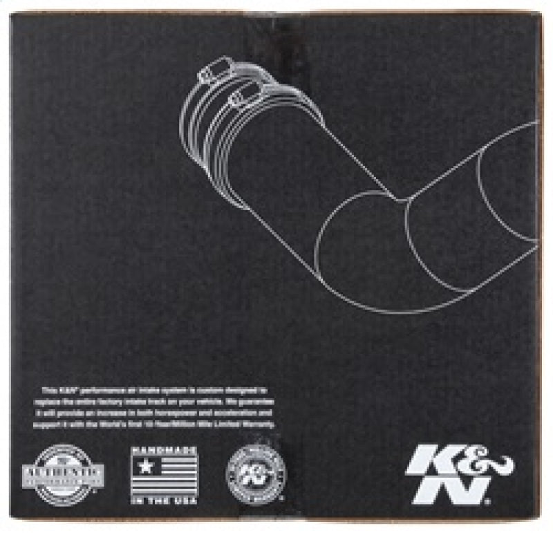 K&N 14-15 Chevy Camaro Z28 7.0L Typhoon Performance Intake - 69-4533TTK for 2014-2015 Chevrolet Camaro - alternate view