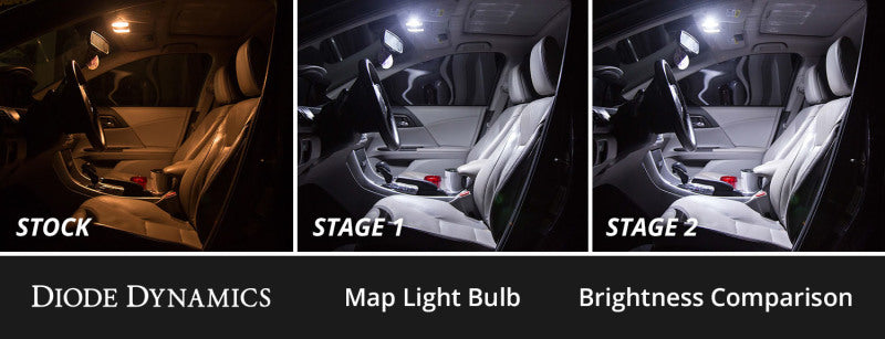 Diode Dynamics 22+ Toyota GR86/Subaru BRZ Interior LED Kit Cool White Stage 1 - DD0587 for 2022-2025 Subaru BRZ - angle view