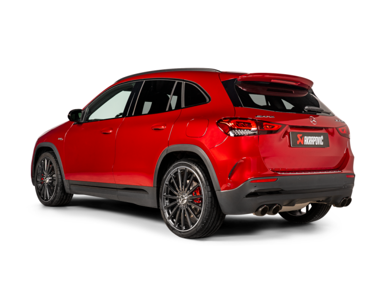 Akrapovic 2021+ Mercedes-AMG GLA 45 / GLA 45 S Evolution Titanium Catback Exhaust - S-ME/T/1H for 2021-2023 Mercedes Benz GLA