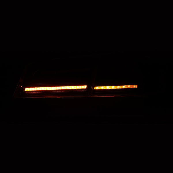 AlphaRex 12-21 Tesla Model S LUXX-Series LED Tail Lights - Black - 601120