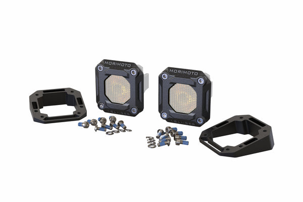 Morimoto - Flush or Angled Mounting Kit: Morimoto 1Banger - BAF146