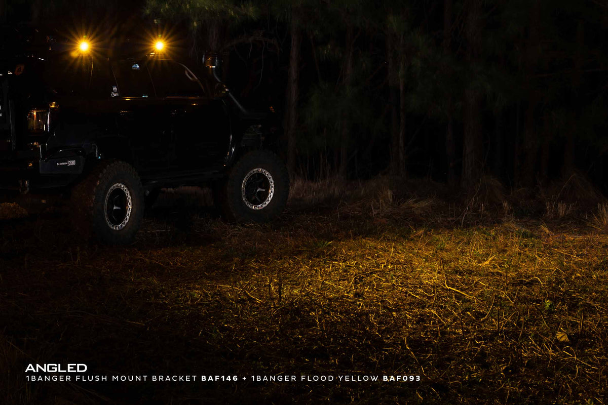 Morimoto - Flush or Angled Mounting Kit: Morimoto 1Banger - BAF146
