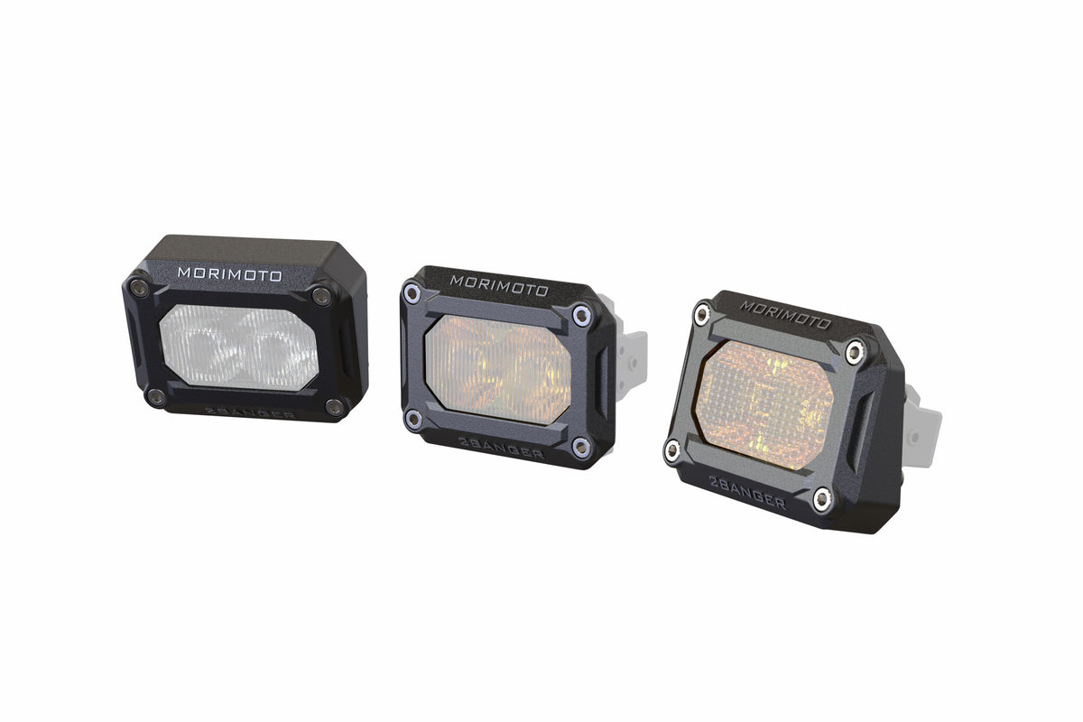 Morimoto - Flush or Angled Mounting Kit: Morimoto 2Banger - BAF147