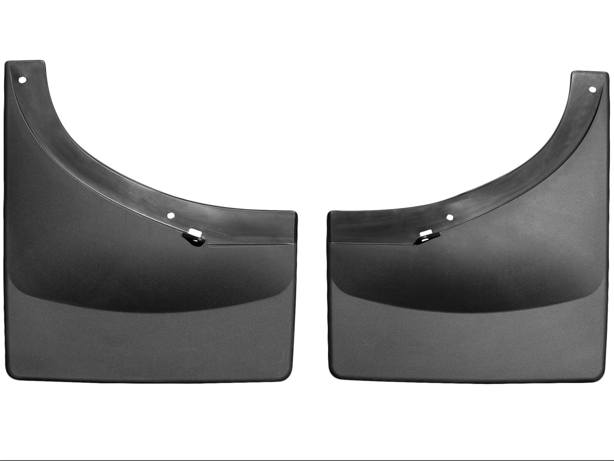 Weathertech - MudFlap No-Drill DigitalFit® - Black 07-14 Silverado 3500 / 07-14 Sierra 3500 - 120025