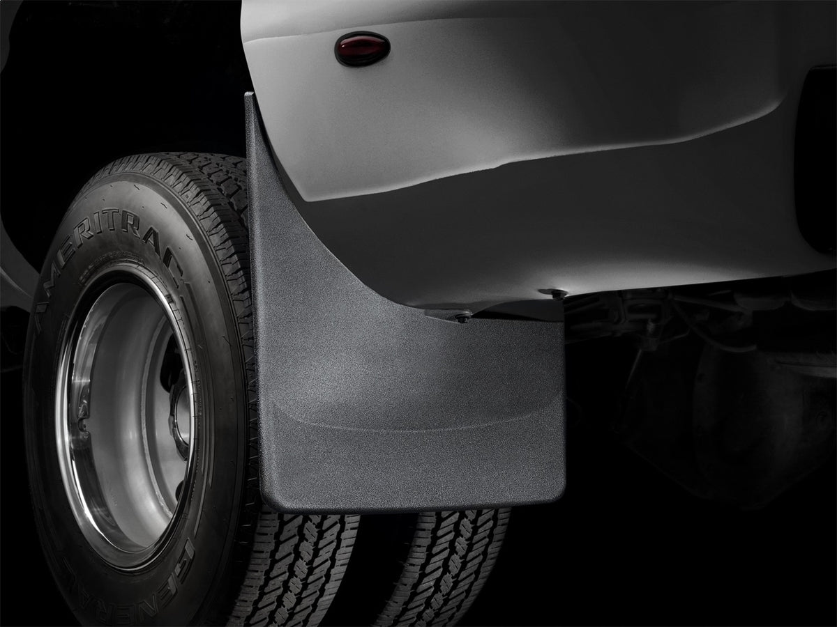 Weathertech - MudFlap No-Drill DigitalFit® - Black for C3500 / K3500 / Sierra-3500 / Silverado-3500 - 120027