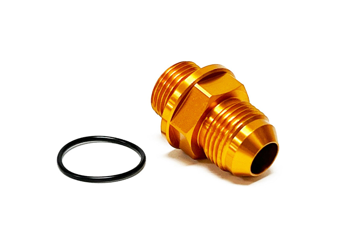 GReddy - 8AN Type-e Oil Cooler Block, Eng: M20x1.5, Filter: 3/4-16UNF - 12401125