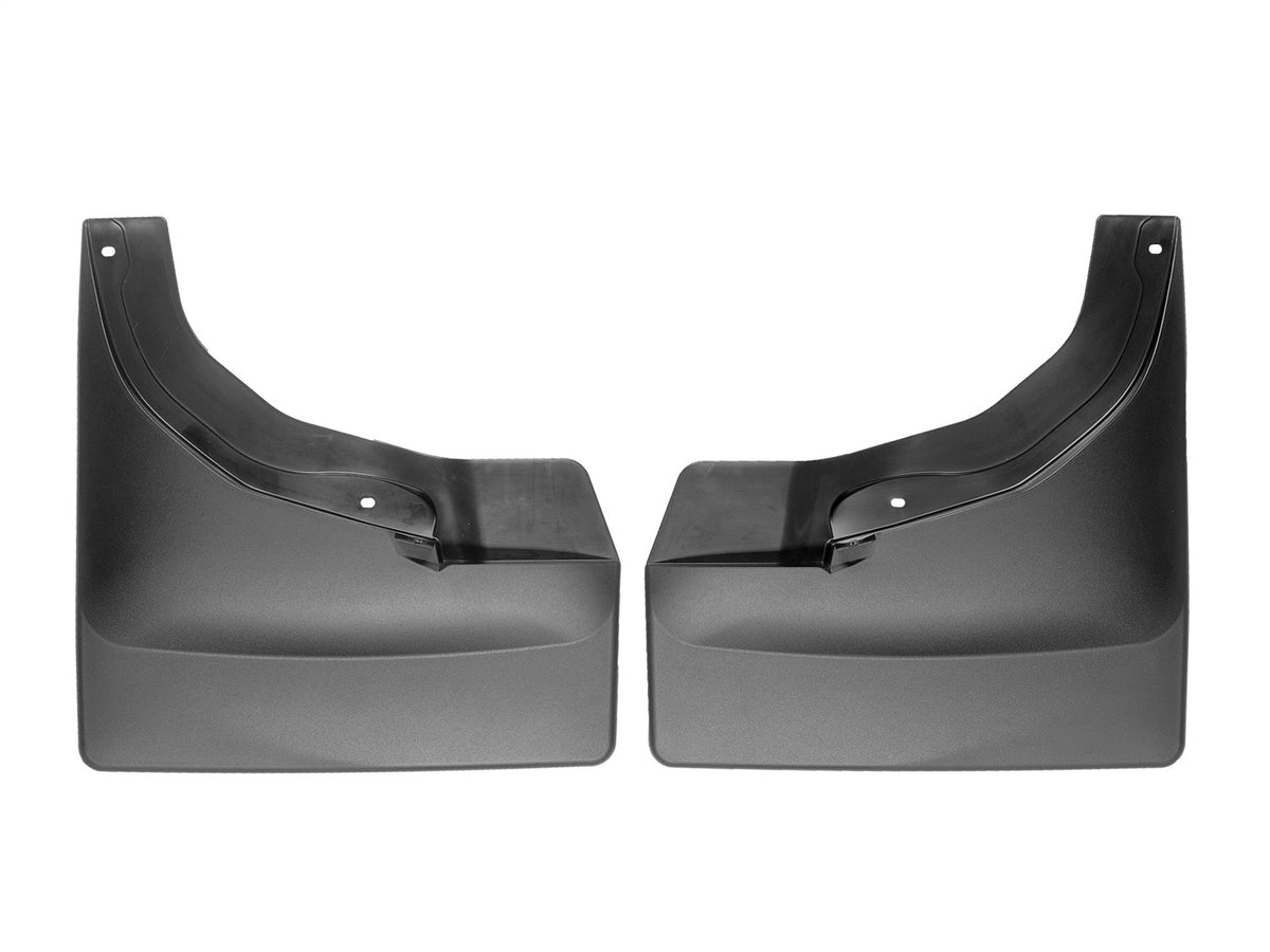 Weathertech - MudFlap No-Drill DigitalFit® - Black 15-19 Chevrolet Silverado-3500 / 15-19 GMC Sierra-3500 - 120076