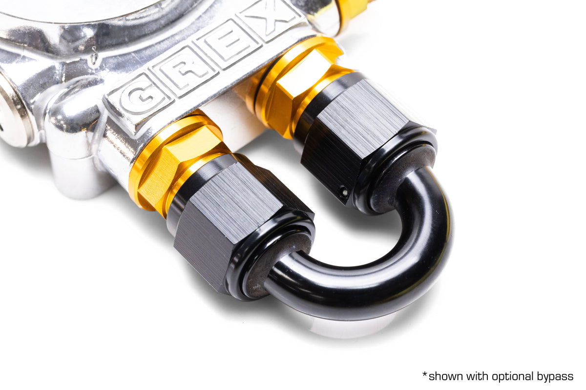 GReddy - GReddy Oil Cooler Filter Block Adapter Type-I - Remote Filter ( & Optional Bypass Tube ) - 12401114