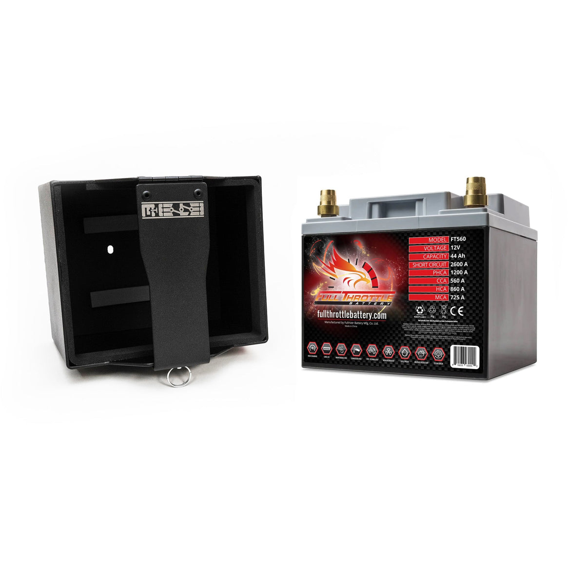 Mele Design - MeLe 1200 Series Rally Spec Battery Mount (Ver. A) by Mele Design - front view