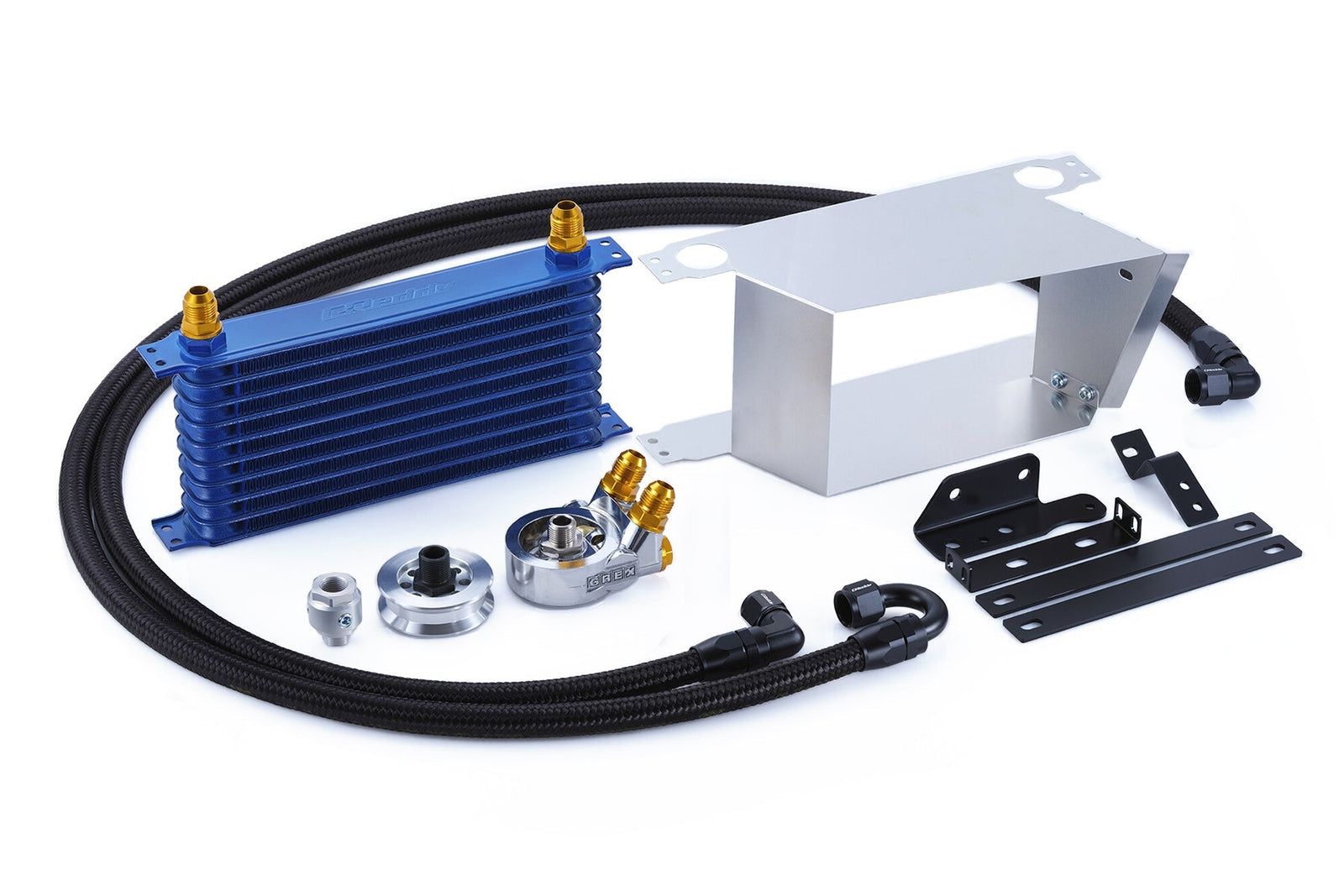 GReddy - Oil Cooler Kit BRZ Ciruit-spec W/duct 2017-20 - 12064607